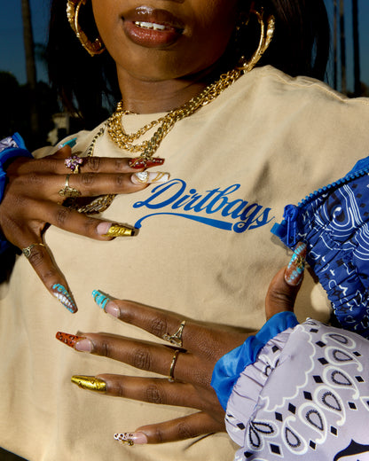 Long Beach Blvd Track Team tee